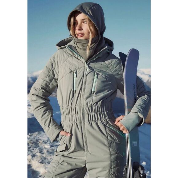 New Free People All Prepped Ski Suit sz Medium - Picture 3 of 10